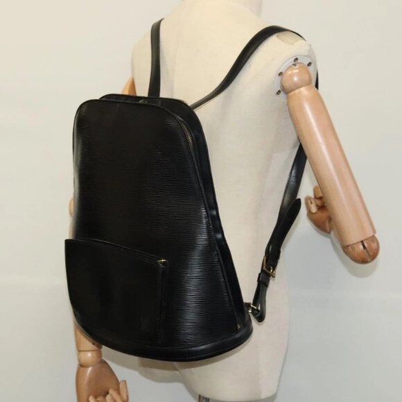 LOUIS VUITTON Epi Coblanc Shoulder Bag Black M52292 LV Auth BA168 - Picture 14 of 16